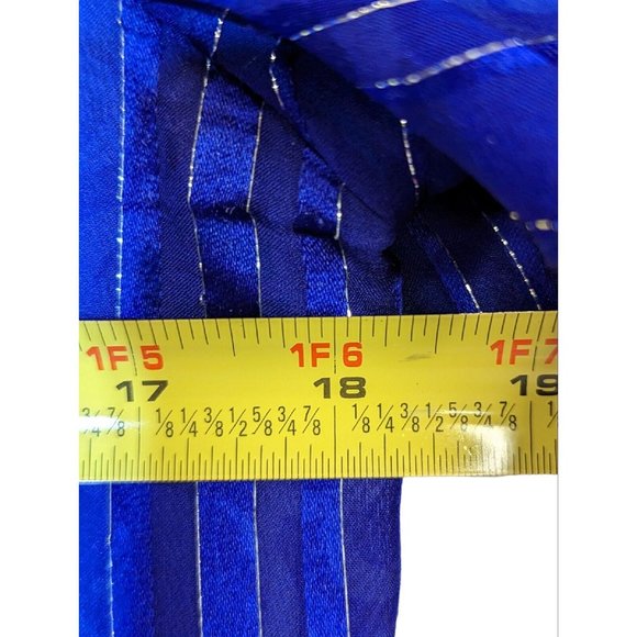 Anne Crimmins Dress Umi Collection Size 8 1980s SILK Vintage Ruffles Flounce - Picture 6 of 8